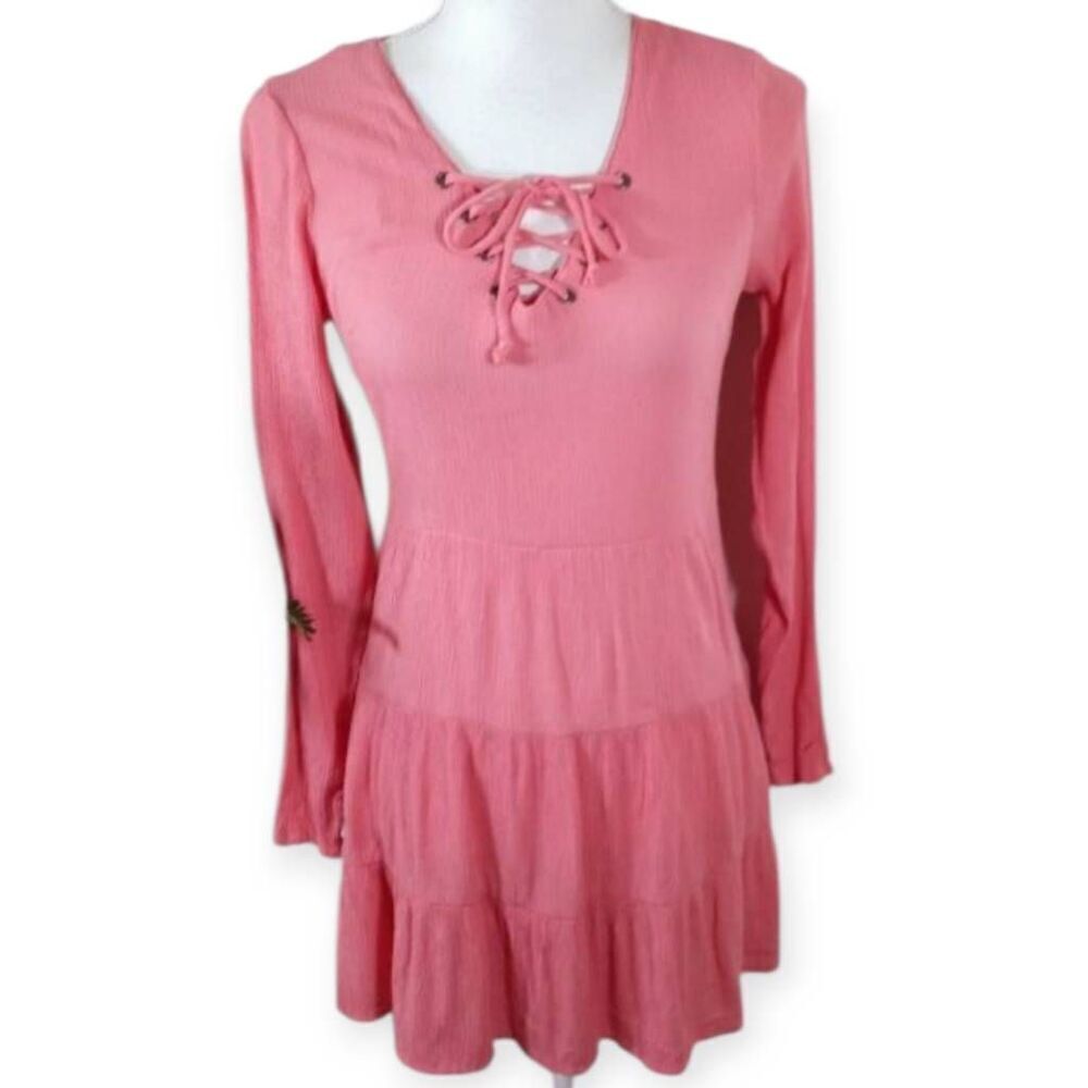 NO BOUNDARIES PINK DRESS SZ.XS EUC - Picture 4 of 6